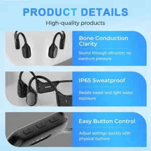 Bqyoom X1 Hear the Joy Again — Smart Bone Conduction Hearing Headphones - Image 6