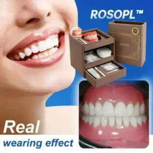 🔥🔥Ends Today: 70% OFF!🦷 CustomFit Full Functional Dentures Make you more confident