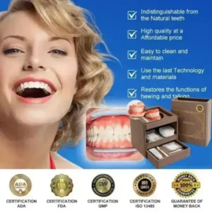 🔥🔥Ends Today: 70% OFF!🦷 CustomFit Full Functional Dentures Make you more confident - Image 3