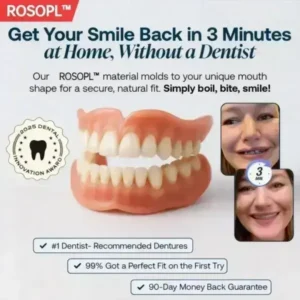 🌎Ends Today: 70% OFF! CustomFit Full Functional DenturesMake you more confident