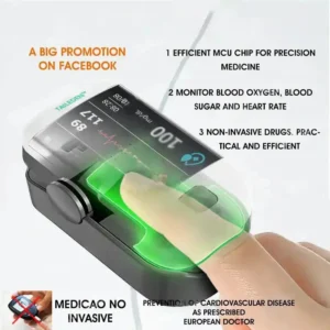 Fingertip Optical Glucose Sensor Monitor - Image 5