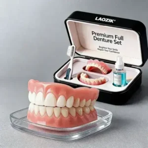 🔥 LAOZIKTM CustomFit Functional Dentures — Made in the USA, Up to 70% OFF for a More Confident Smile! - Image 4
