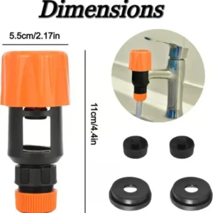 Leak-Proof Outdoor Faucet Hose Connector - Image 4