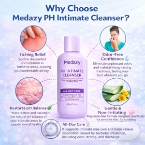 🛡️Medazy PH Intimate Cleanser – Say Goodbye to Odor & Itching 🚫 – Restore pH Balance ⚖️ & Fight Inflammation 🦠 - Image 6