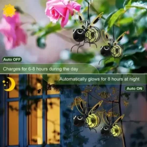 Outdoor Hanging Solar Bee Light - Image 9