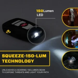 SEAGRIL V77 3in1 Stun & Flashlight & Alarm Car Keychain - Image 3
