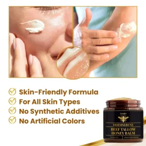 DermSerene Beef Tallow Honey Balm - Image 3