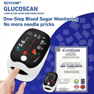 💥 2025 Limited 70% ️OFF 🩺 Laser Blood Glucose Monitoring Device 🔵 Non-invasive, Real-time Results 📲 Wireless Bluetooth Connectable - Image 2
