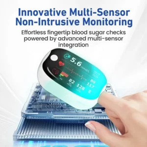 💥 2025 Limited 70% ️OFF 🩺 Laser Blood Glucose Monitoring Device 🔵 Non-invasive, Real-time Results 📲 Wireless Bluetooth Connectable - Image 8