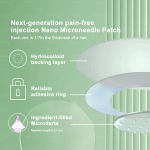 Mayo Clinic Recommended I Official Store | Nano Microneedle Patch with Collagen Peptides &Matrixyl 3000｜Solution-Obesity,Cardiovascular Diseas, Diabetes, Sleep Apnea, Joint Problems and More｜7-Day Results｜Needle-Free Applicationwith - Image 6