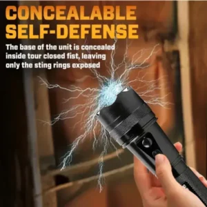 💥 2026 Flash Sale OFF ️🔦 VoltGuard X95 Tactical Stun Flashlight ⚡ Light in Dark, Power in Danger - Image 2