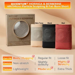 2026 NEW RELEASE Moringa & Berberine 4-In-1 Micro-Particle Sculpting & Fat-Burn Shorts - Image 16