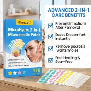 MicroHydro 2-in-1 Microneedle Patch