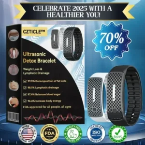 Ultrasonic Fat Blasting & Far Infrared Blood Sugar Balancing Detox Wristband