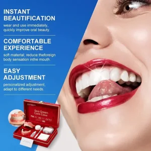 Ends Today: 70% OFF! ⏰70% OFF! Full Denture with Strong Suctiond Custom-Fit Full Functional Dentures - Image 2