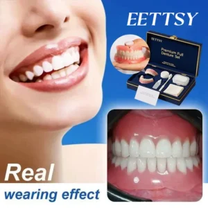 Ends Today: 75% OFF! Full Denture with Strong Suctiond Custom-Fit Full Functional Dentures🦷 - Image 7
