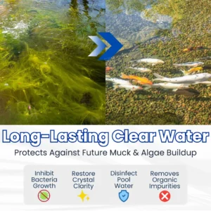 ✨ From Green to Clean Overnight! |⏱️ Crystal Clear in 24 Hours! | Aqua-Guardian Pro Formula - Image 3