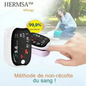 HERMSA High Precision Non-Invasive Multi-Purpose  Device (For Monitoring Blood Glucose, Blood Oxygen and Blood Pressure) - Image 5