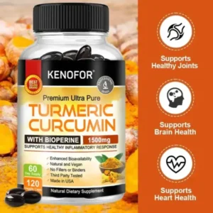 Kenofor Curcumin Antioxidant Capsules - Image 7