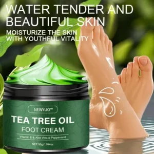 🎁 Limited-Time Offer 🎁 - Don't miss out!Tea Tree Oil Foot Cream (Repairs Dry Cracked Heels, Soothes Tired Feet, Eliminates Odor & Restores Soft Skin) - Image 18