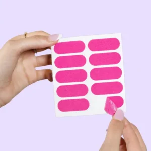 Anti-Wrinkle Face Tape for Frown Lines, Crow’s Feet & Smile Lines, 110 Pre-Cut Strips - Image 7