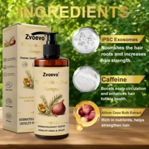 ✅ Official Store: Hair Revival 3-in-1 Shampoo (Anti-Hair Loss, Stimulates Regrowth, Targets Bald Spots, Fights Dandruff & Soothes Itch) - Image 2