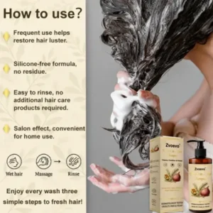 ✅ Official Store: Hair Revival 3-in-1 Shampoo (Anti-Hair Loss, Stimulates Regrowth, Targets Bald Spots, Fights Dandruff & Soothes Itch) - Image 4