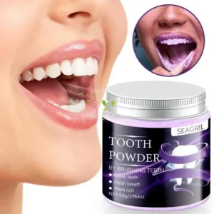 Purple Teeth Whitening Powder