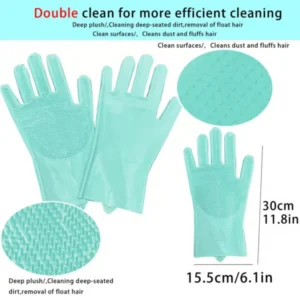 Silicone Dog Grooming Gloves - Image 8