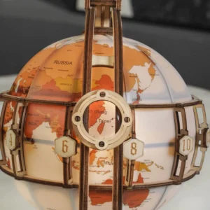 Luminous 3D Magnifying Globe Wooden Puzzle - Image 9