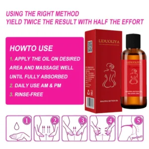 Butt Lift & Enhance Oil - Image 3
