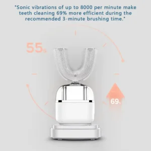 360° U-Shaped Ultrasonic Adult Electric Toothbrush - Image 11