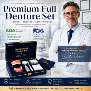 ⏰Ends Today: 70% OFF! Custom-Fit Dentures— Designed for Comfort and a Natural-Looking Smile - Image 2
