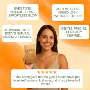 GOORA Transdermal Tanning Patch 2026 | UV-Free Glow - Image 6