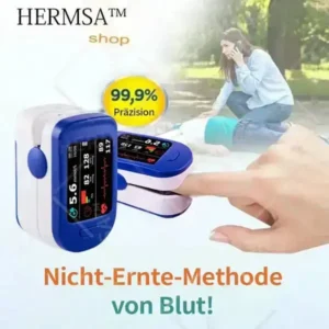 Alternative view of Hochpräzises multifunktionales nicht-invasives Gerät – 99,99% Genauigkeit!Kompatibel mit iOS und Android Smartphones