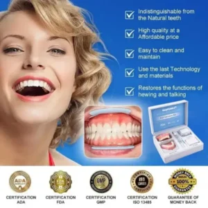 🦷 Custom-Fit Dentures ⏰ ENDS TODAY 70% OFF | Smile with Confidence - Image 4