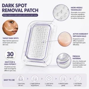 Leanviy Dark Spot Removal Patch|Nano Microneedle Technology · Visible Results in 7 Days - Image 7