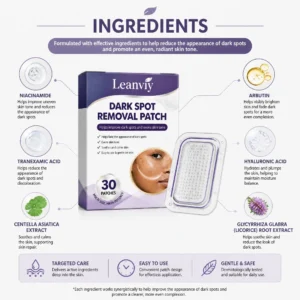 Leanviy Dark Spot Removal Patch|Nano Microneedle Technology · Visible Results in 7 Days - Image 8