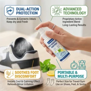 Foot Deodorant Odor Spray - Image 8