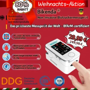 Non-Invasive Blutzuckermessgerät – 99,9% Genauigkeit für eine schmerzfreie Blutzuckerkontrolle!