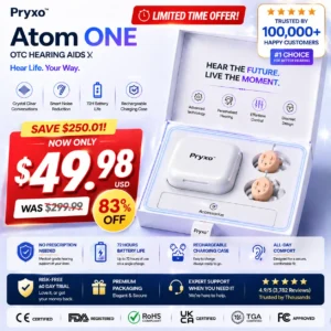 Atom ONE Hearing Aid 2026 | Clear Hearing OTC