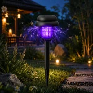 🦟❌Solar-Powered Mosquito Killer Lamp-Outdoor Solar LED Mosquito Killer Garden Lamp - Image 7