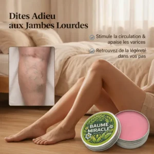 -Baume Miracle – Soulage Fatigue, Courbatures et Douleurs Crème pour Épaules, Lombaires, Genoux, Chevilles – CBS-PH - Image 3