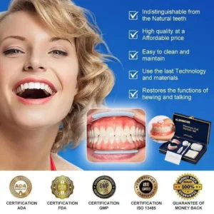 ⏰Ends Today: 50% OFF! Custom-Fit Dentures— Designed for Comfort and a Natural-Looking Smile - Image 12
