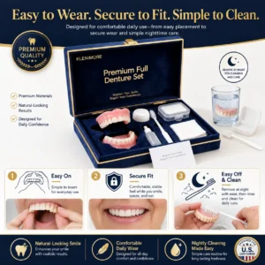 ⏰Ends Today: 50% OFF! Custom-Fit Dentures— Designed for Comfort and a Natural-Looking Smile - Image 4