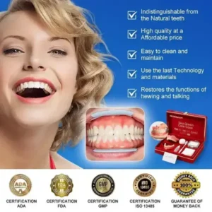 -Ends Today: 70% OFF! Full Denture with Strong Suctiond Custom-Fit Full Functional Dentures🦷 - Image 4