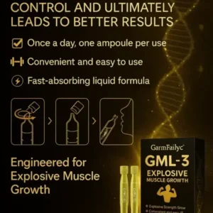 GML-3 Muscle Growth Solution 2026 - Image 12