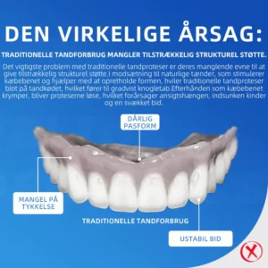Fuldt tandproteser Sæt 🦷🦷💃Avancerede selvjusterende tandlæge Materialer (⏰Begrænset tidsrabat sidste 30 minutter⏰) - Image 14