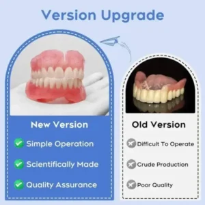 🔥Limited Time 50% OFF： 2nd ltem 60% Full Denture with Strong Suction ✅ Made and Shipped from the USA🍀 - Image 6