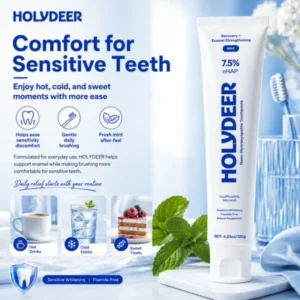 Nano Hydroxyapatite Toothpaste – Fluoride-Free Enamel Repair Paste - Image 6